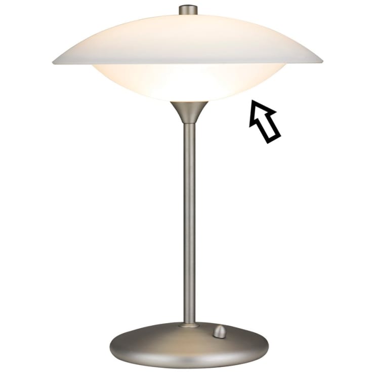 Halo Design reserveglass for Baroni bordlampe, nederste skjerm, Ø25 cm