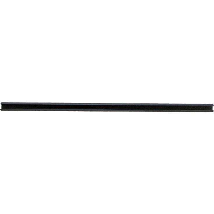 50 stk E-line minikanal m/ tape åben 2 meter i sort på 6x8 mm