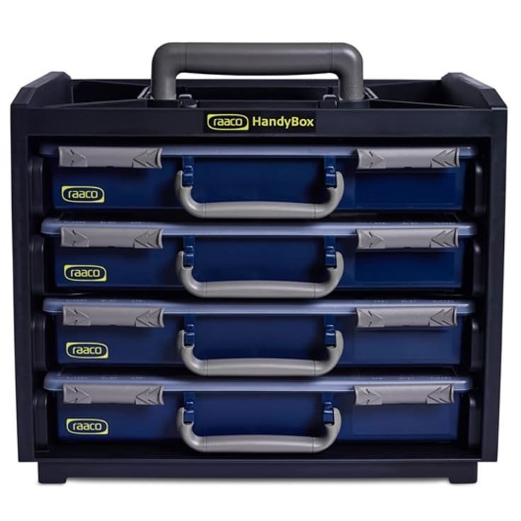 Raaco Handybox sortimentkassser, 4 stk i samlet boks