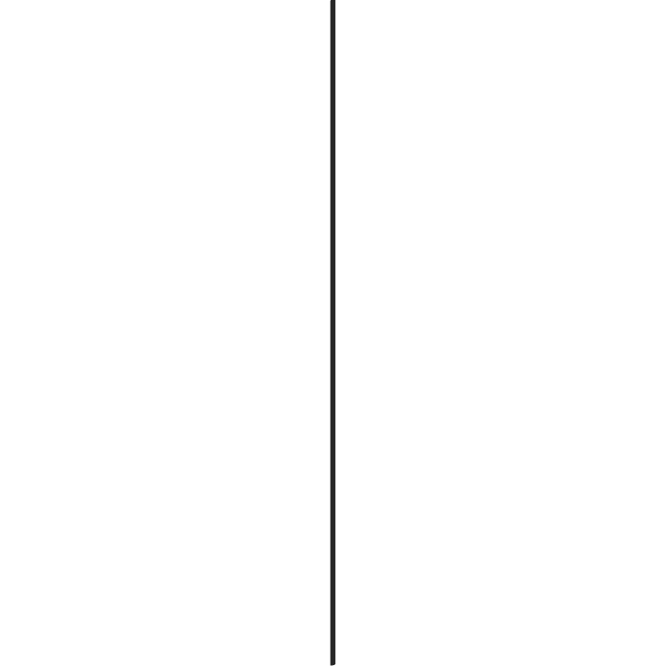 Dansani Match magnetisk list, dusjdør, matt svart
