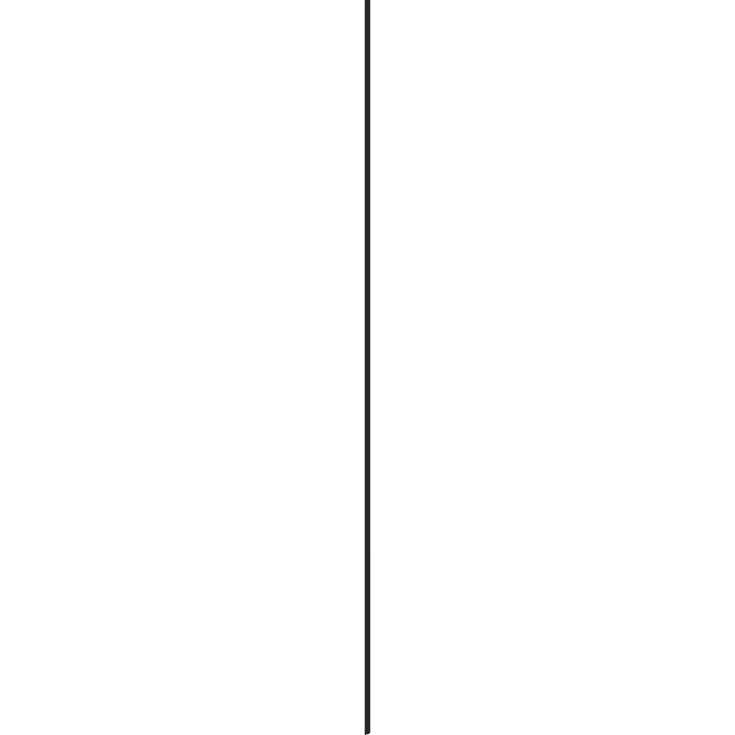 Dansani Match magnetisk list, dusjvegg, matt svart