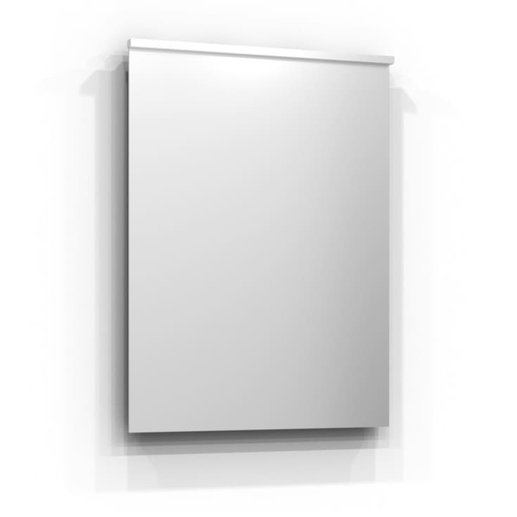 Svedbergs Tived spejl med LED, 60 x 82 cm, hvid
