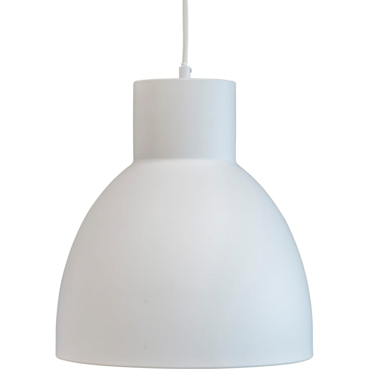Dyberg Larsen Coast pendellampa, vit, Ø25 cm