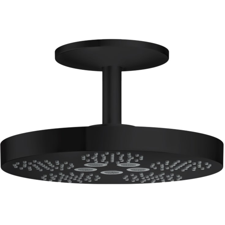 Axor One 2jet Takdusj, Ø280 mm, med 2 stråletyper, sort matt