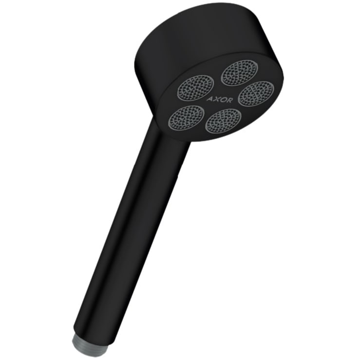 Axor One 75 hånddusj, vannbesparende, matt sort