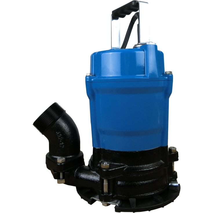 Tsurumi 2" dykpumpe HS2 4S-52, med bundsug