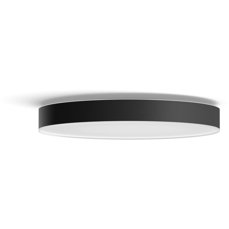 Philips Hue Enrave plafond, svart, Ø55 cm