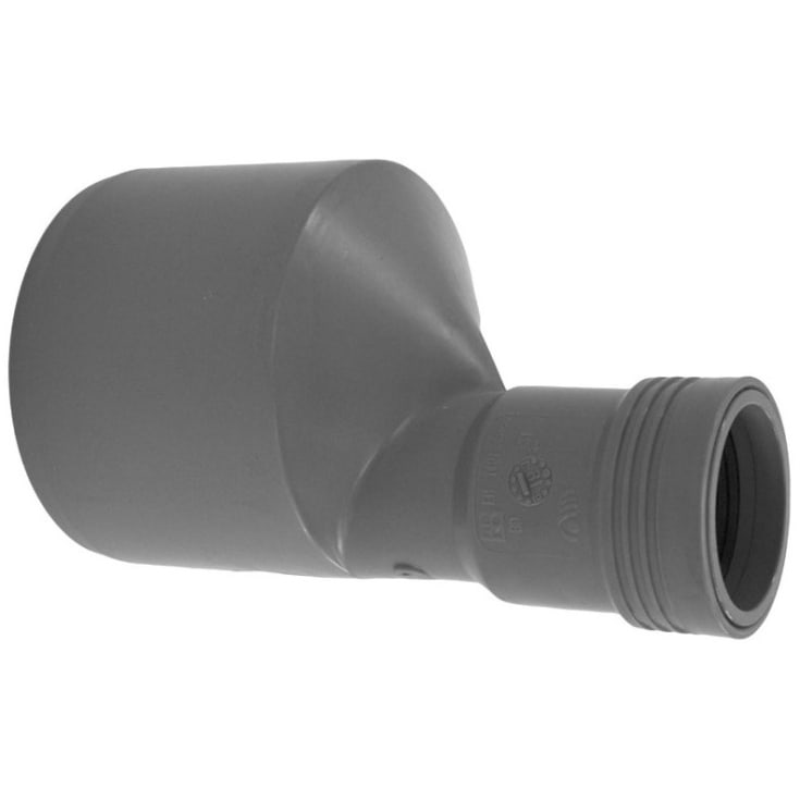 Wavin Wafix reduksjon, Ø110x50 mm, plast, grå