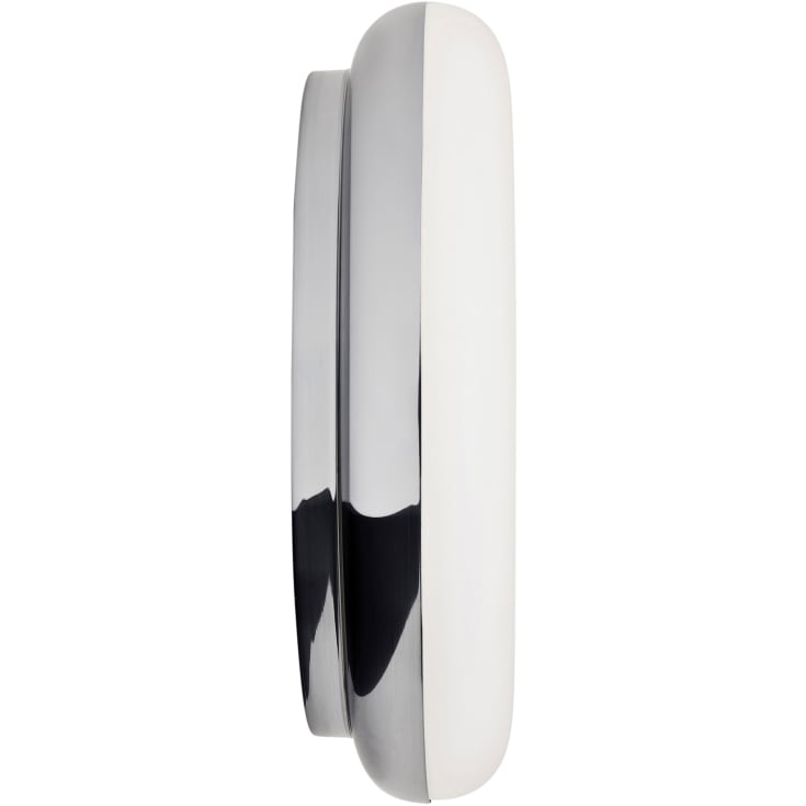 Altea vegg/taklampe, Krom/hvit Opal Glass
