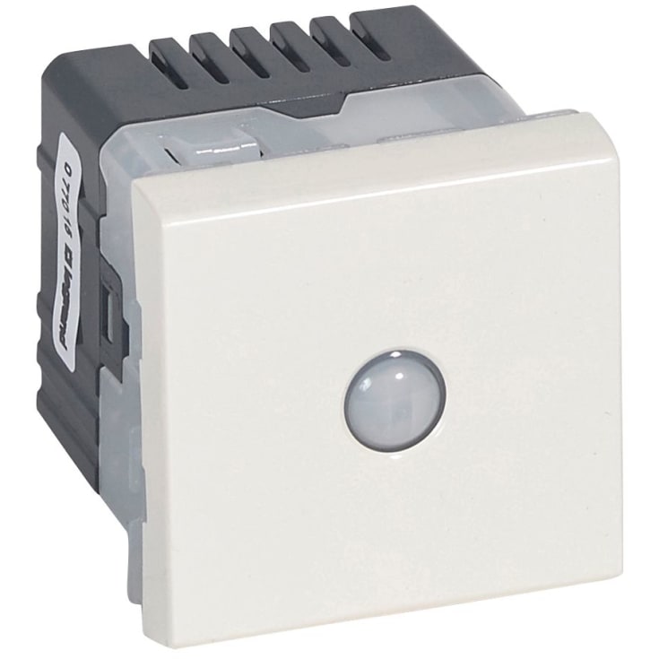 Mosaic afbryder pir/timer 10A 2M hvid