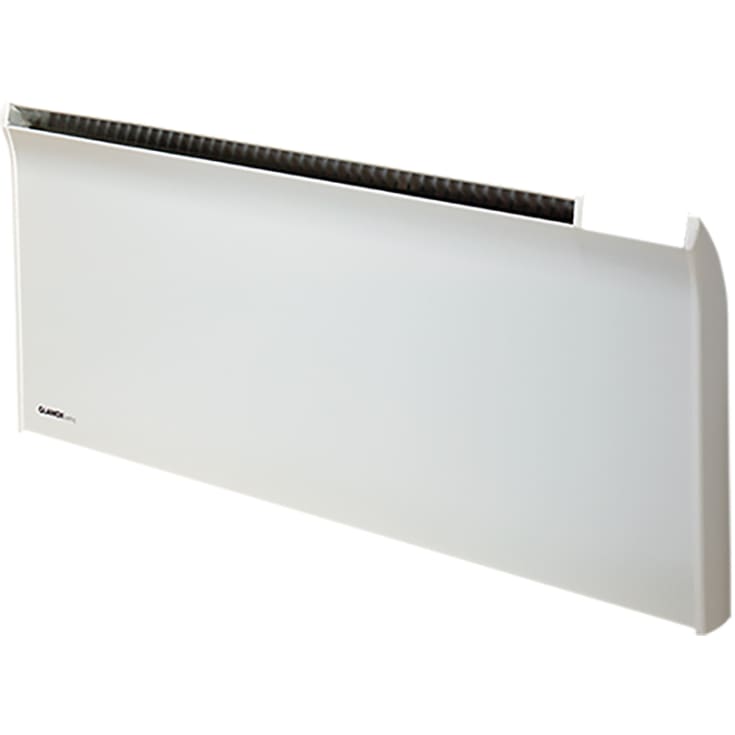 Glamox TPA el-radiator uden termostat 1000W/230V, hvid, 15 m²