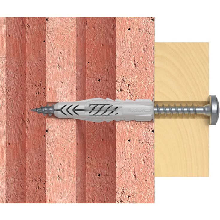 Fischer universaldybel UX 6x35 R med krave - 50stk