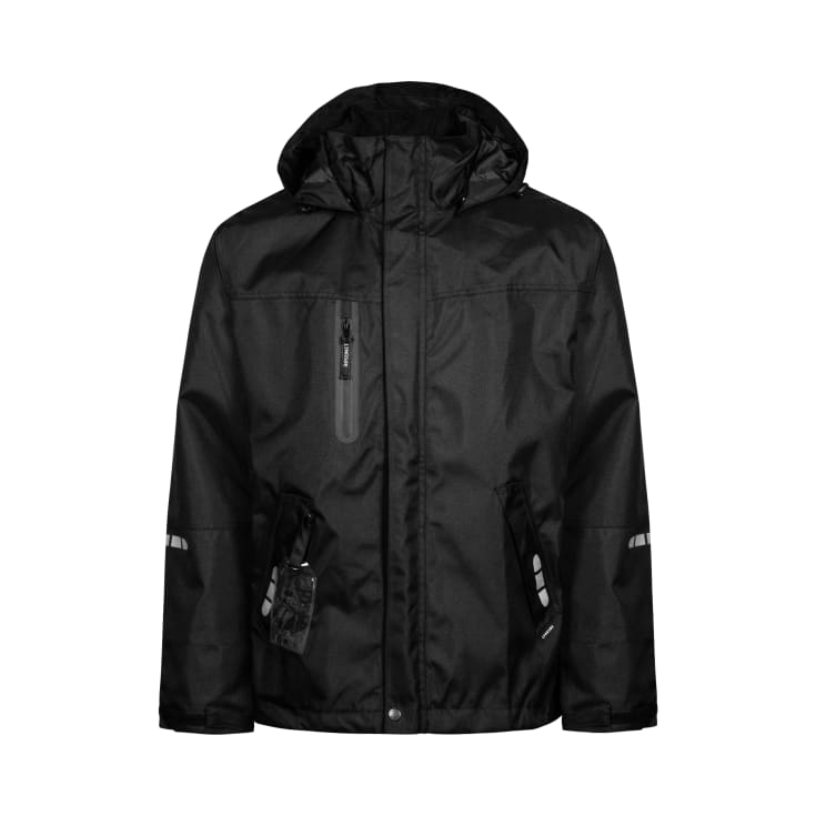 Lyngsøe FOX7057 regnjakke, sort, str. XXXL