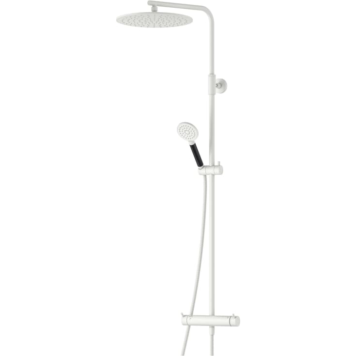Mora Inxx II Shower System duschset, vattenbesparande matt vit