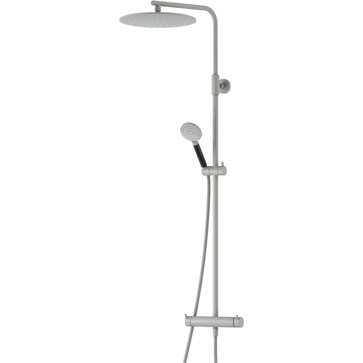 Mora Inxx II Shower System duschset, vattenbesparande matt grå