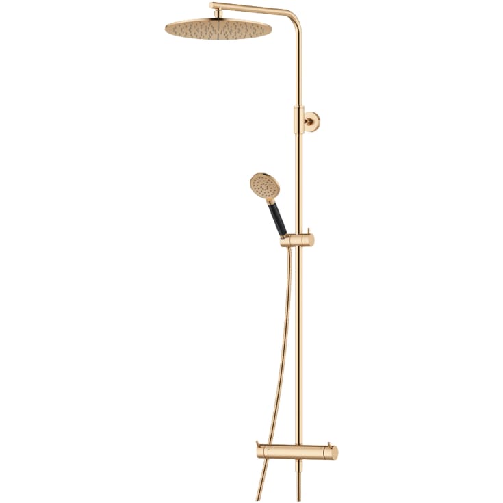Mora Inxx II Shower System duschset, borstad mässing
