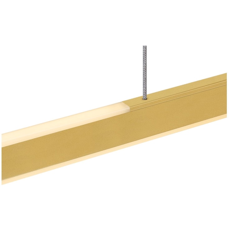 SLV One Linear langbordspendel, messing, 100 cm
