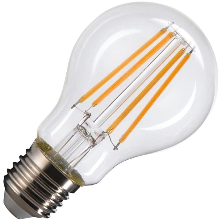 SLV E27 LED pære, klar 7,5W, 2700K