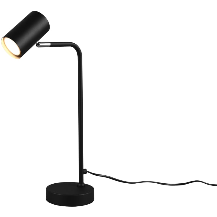 Trio Lighting Marley bordlampe, sort