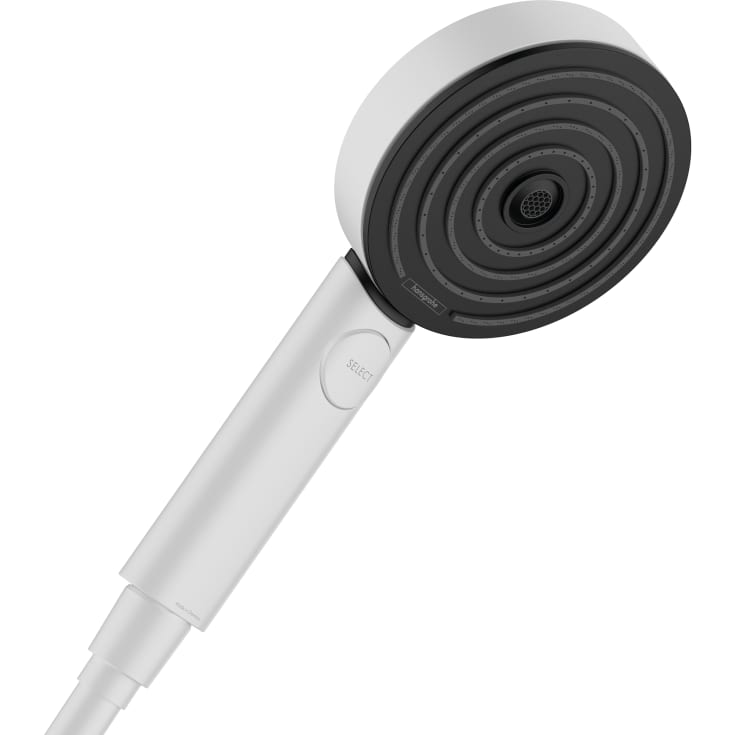 Hansgrohe Pulsify Select S 105 Activation handdusch, vattenbesparande, matt vit