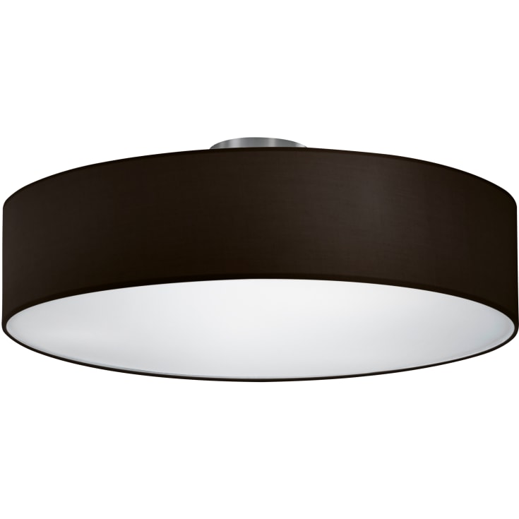 Trio Lighting Hotel taklampe, svart, Ø50 cm