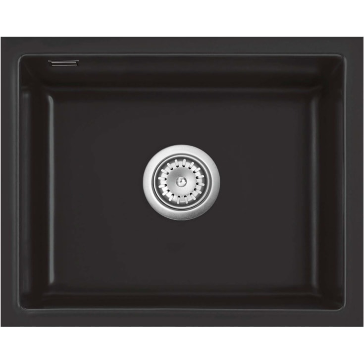 Lavabo Mera 50U køkkenvask, 55,1x44,1 cm, sort