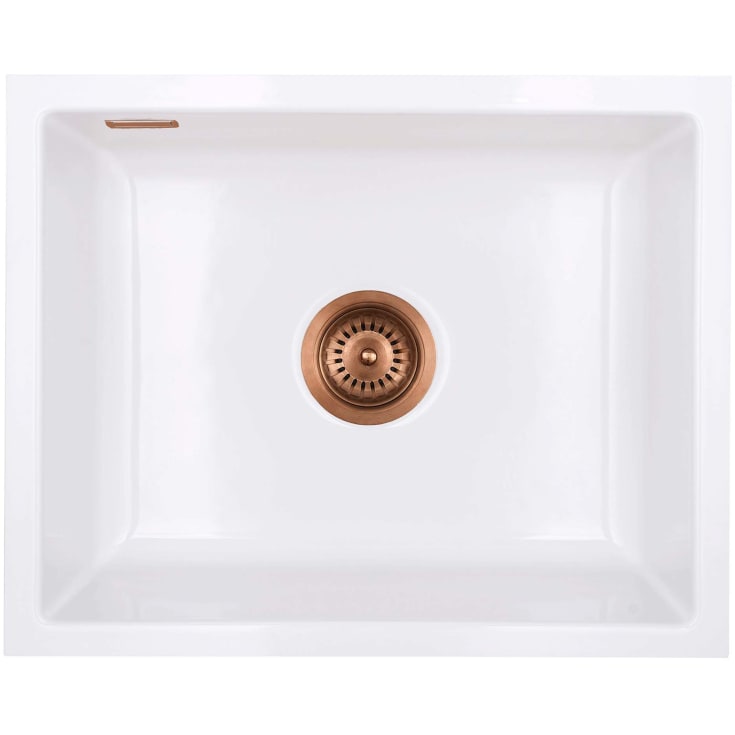 Lavabo Mera 50U kjøkkenvask, 55,1x44,1 cm, hvit