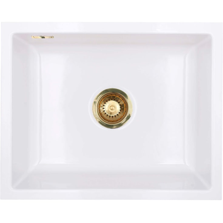 Lavabo Mera 50U køkkenvask, 55,1x44,1 cm, hvid