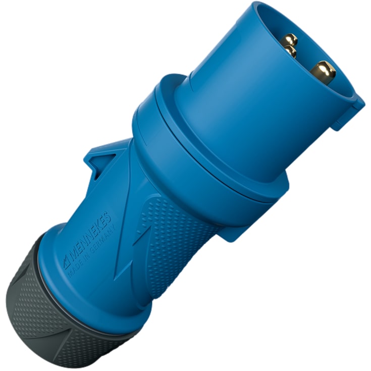 CEE-plugg 16A 3P, 6H, 230V, IP54, Powertop Xtra