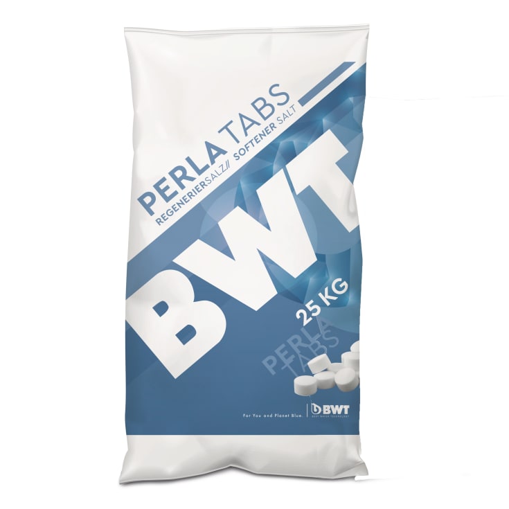 BWT Perla tabs - salt til blødgøringsanlæg - 25 kilo