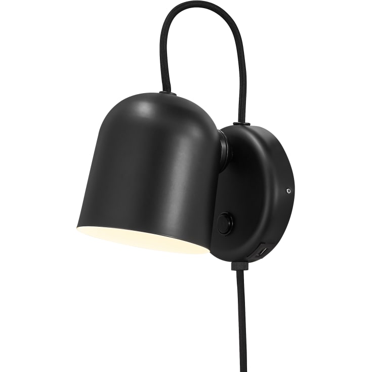 Dftp Angle vegglampe, svart