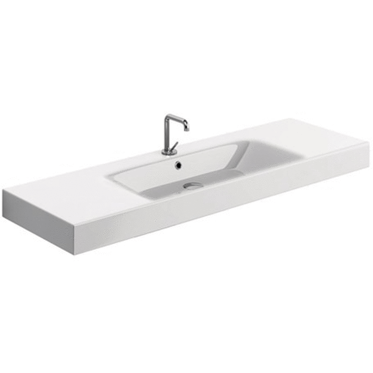 Lavabo Cento 140 håndvask, 140x45 cm, hvid