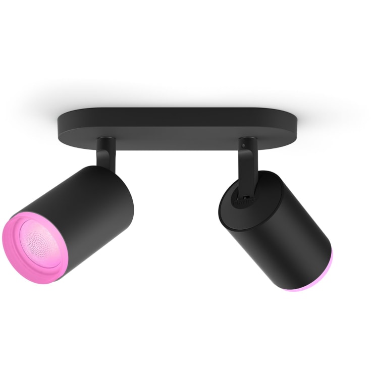 Philips Hue Fugato takspotlight, svart