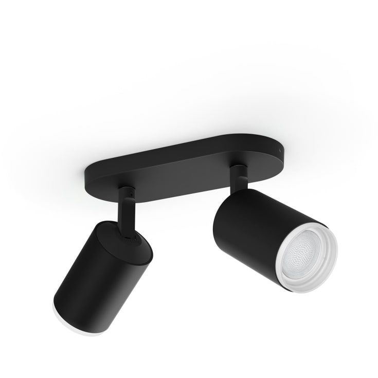 Philips Hue Fugato takspotlight, svart