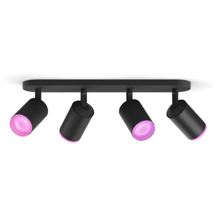 Philips Hue Fugato takspotlight, svart