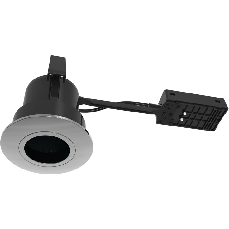 Scan Products Luna Quick2Light innfelt spotlight, innfelt, børstet aluminium