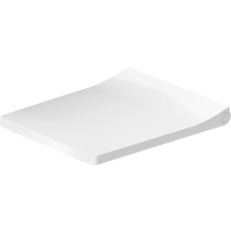 Duravit Viu Compact toiletsæde, soft close, aftagelig, hvid