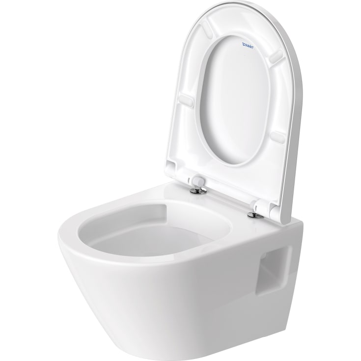 Duravit D-Neo Compact væghængt toilet, hvid