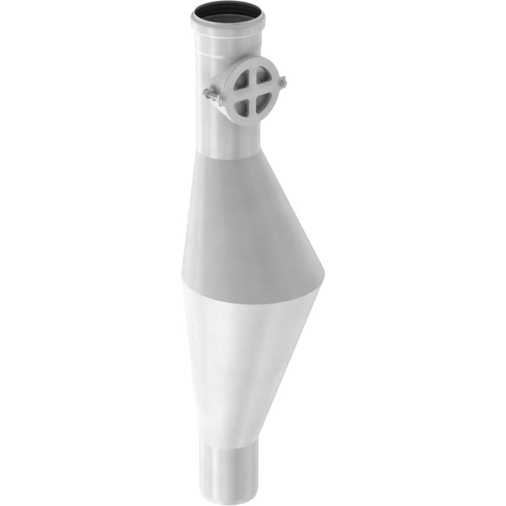 ACO 110 mm rustfri rottestopper, AISI304