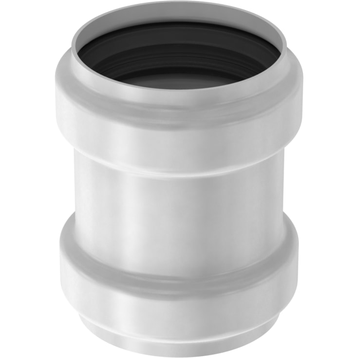 ACO 50 mm rustfri, syrefast avløpsglidemansjett, AISI 316