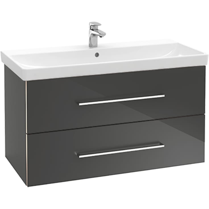V&B A892 Avento vaskeskab Crystal Grey