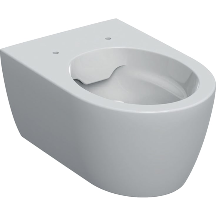 Geberit iCon væghængt toilet, uden skyllekant, hvid