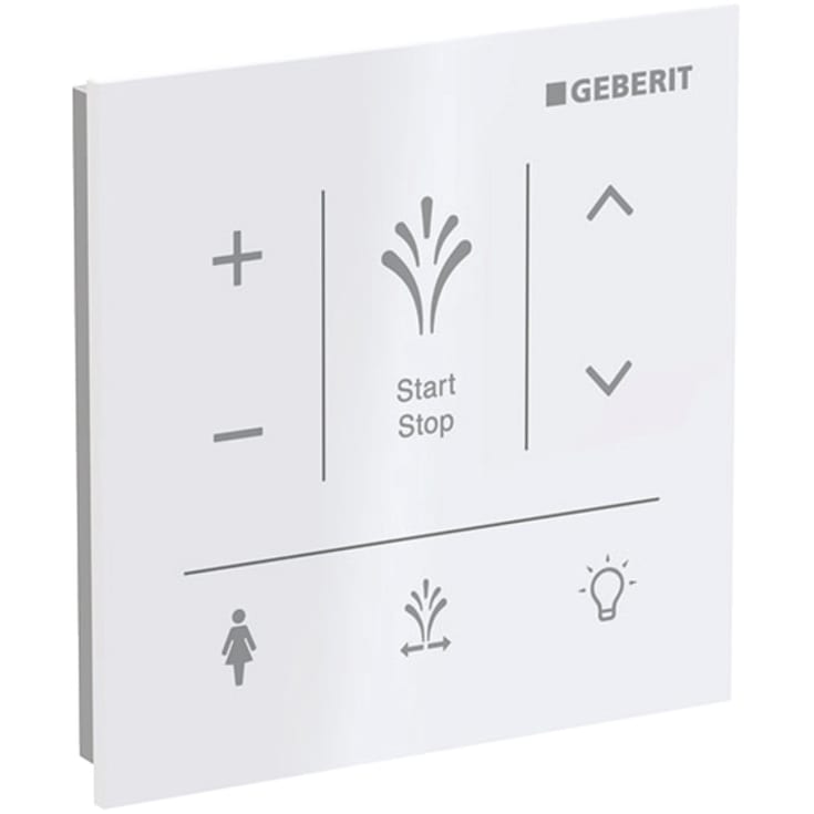 Geberit AquaClean Sela kontrollpanel, veggmontert, hvit
