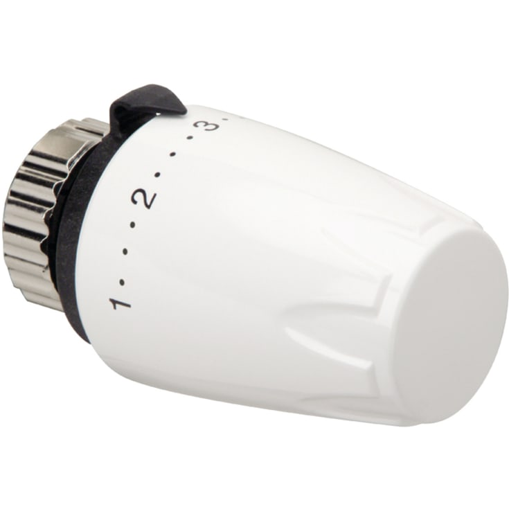 IMI TA TRV Nordic radiatortermostat 6–21 °C, M28 MMA ventiltilkobling, hvit