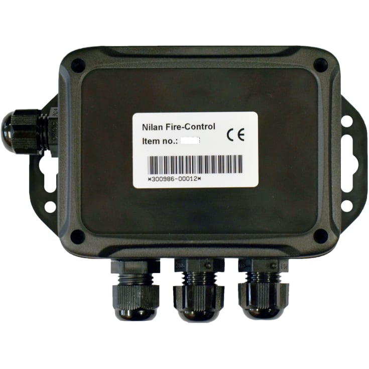 Nilan Connection box. Flere tilslutningsmuligheder. Sort plast