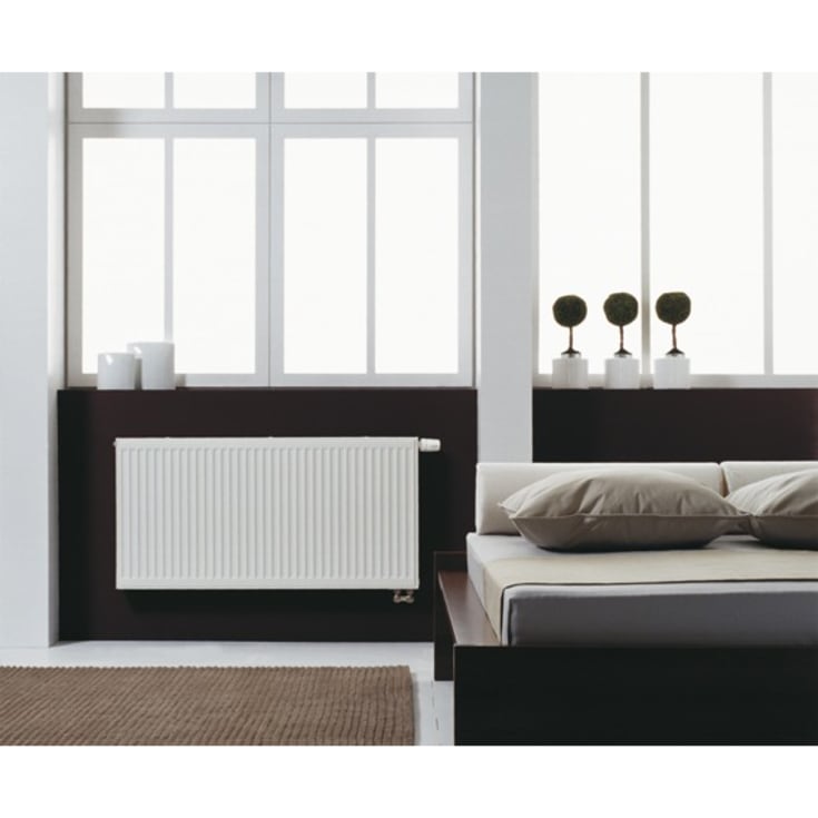 Purmo CV 22 Plint lavkonvektor 20x90 cm m/ventil, 6 m²