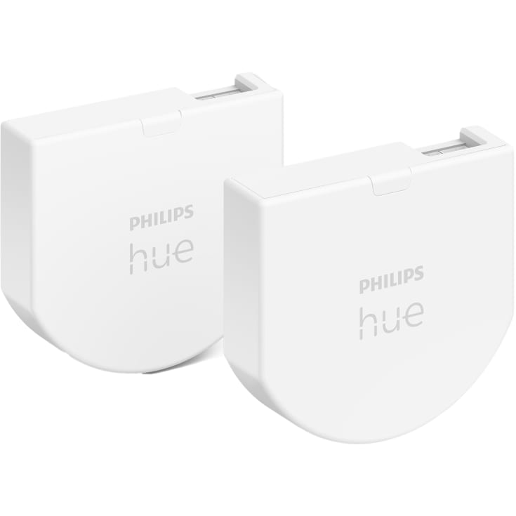 Philips Hue indbygningsrelæ for dåsemontering, 2 stk