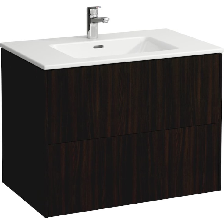 Laufen Base/Pro S möbelpaket, 80x50 cm, mörk alm