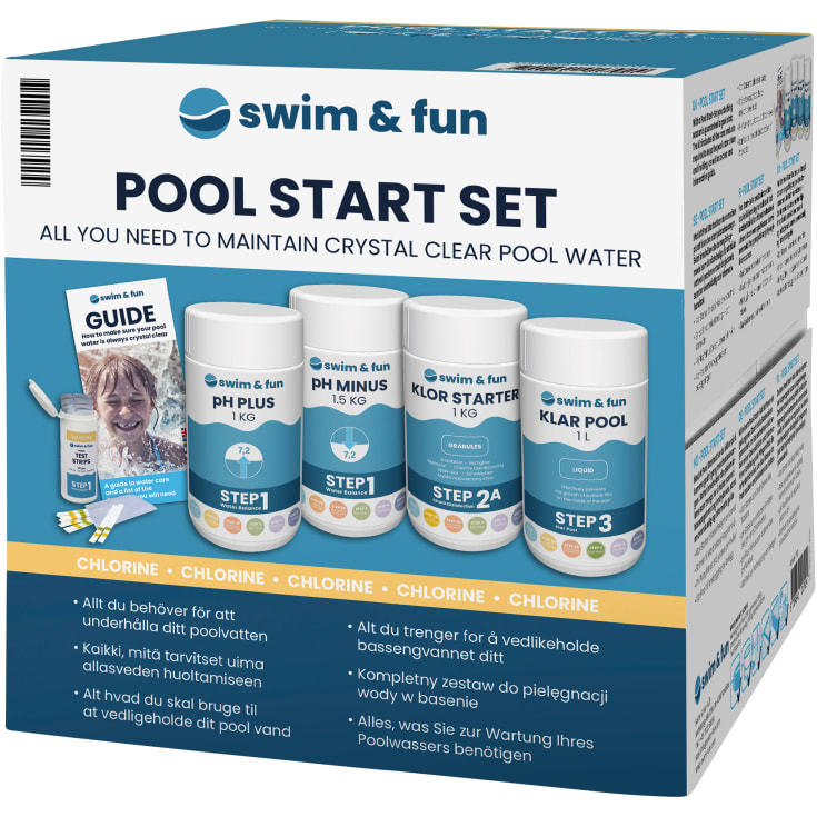 Swim & Fun pool start set, klor