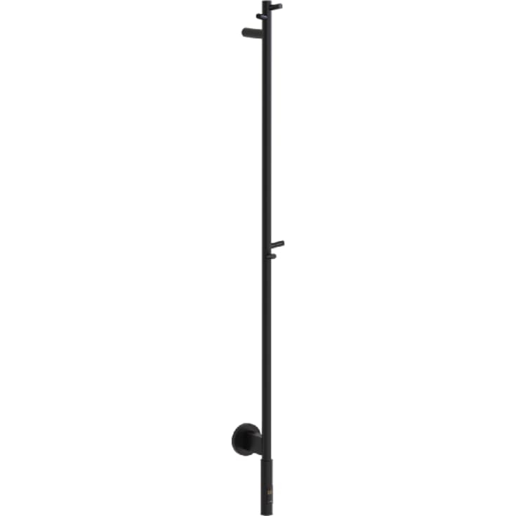 Svedbergs Amor handdukstork, el, 10x140 cm, matt svart
